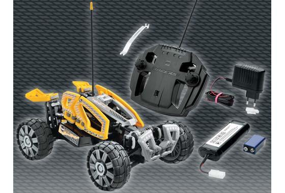 Dirt Crusher RC Yellow Kockafalu