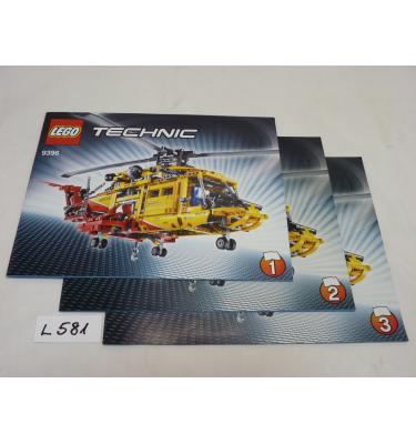 Lego Technic 9396 - CSAK ÖSSZERAKÁSI ÚTMUTATÓ!