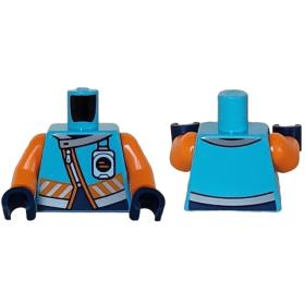 Figura felsőtest kezekkel - mintás/matricás™