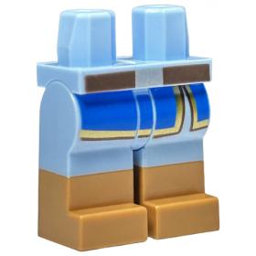 Minifigura láb - mintás/matricás™