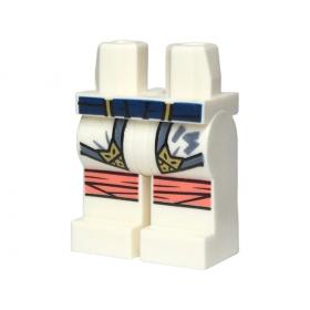 Minifigura láb - mintás/matricás™