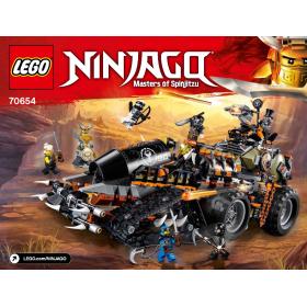 Lego Ninjago 70654 - CSAK ÖSSZERAKÁSI ÚTMUTATÓ!™