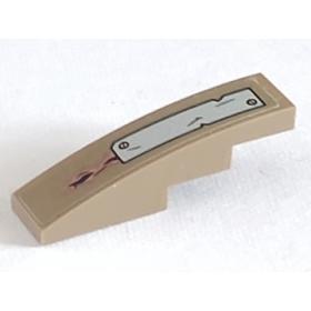 Lejtő, íves 4 x 1 - mintás/matricás™