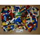 1 kg ömlesztett, vegyes használt LEGO® alkatrész (3163)