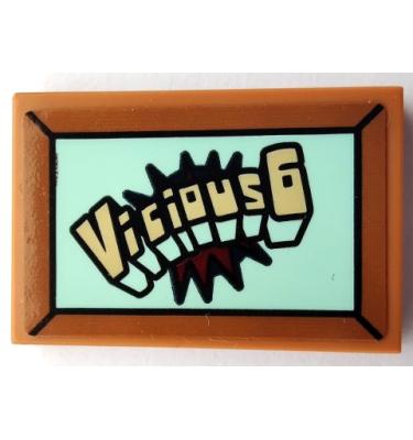 Csempe 2 x 3 - mintás/matricás