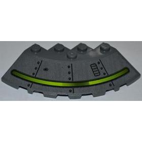 Ívelt sarok elem 6 x 6 - mintás/matricás™