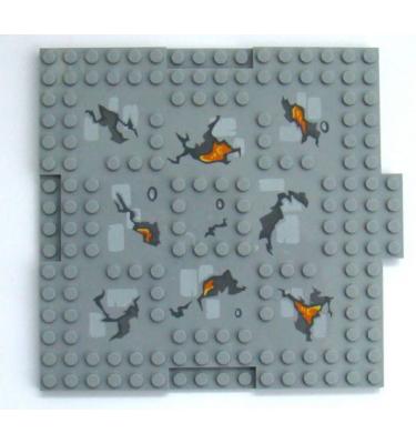 Módosított kocka 16 x 16 x 2/3 - mintás/matricás