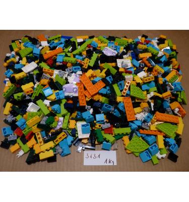 1 kg ömlesztett, vegyes ÚJ LEGO® alkatrész (3131)