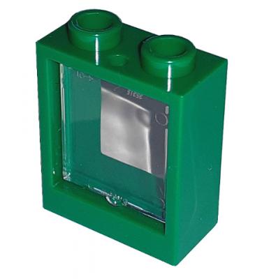 Ablak 1 x 2 x 2, átlátszó üveggel