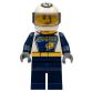 Dragster versenyző minifigura