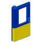 Vonat ajtó 1 x 4 x 5 (bal) - mintás/matricás