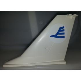 Repülőgép farok elem 14 x 2 x 8 - MINDKÉT OLDAL MINTÁS / MATRICÁS™