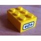 Kocka 2 x 3 - mintás/matricás