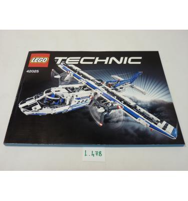 Lego Technic 42025 - CSAK ÖSSZERAKÁSI ÚTMUTATÓ