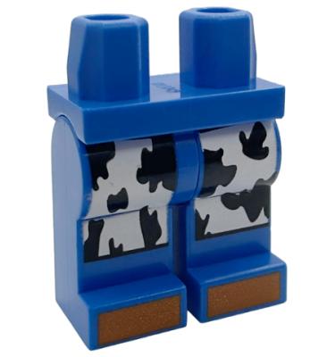 Minifigura láb - mintás/matricás