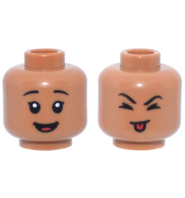 Minifigura fej