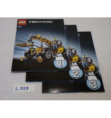 Lego Technic 8295 - CSAK ÖSSZERAKÁSI ÚTMUTATÓ!