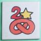 Csempe 2 x 2 - mintás/matricás