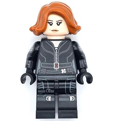 Fekete özvegy minifigura