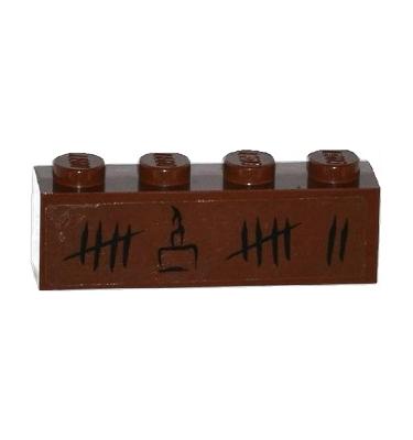 Kocka 1 x 4 - mintás/matricás