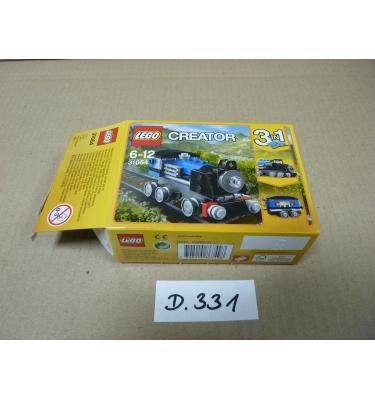 Lego Creator 31054 - CSAK ÜRES DOBOZ!