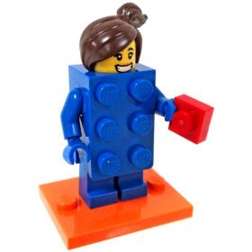 71021 LEGO® Minifigurák 18. sorozat, Lego Kocka jelmezes lány™