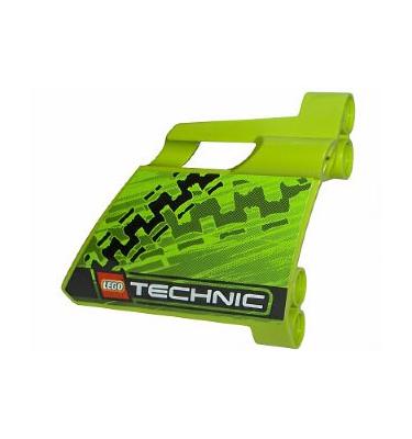 Technic áramvonalas panel #22 - mintás/matricás