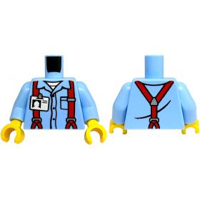 Figura felsőtest kezekkel - mintás/matricás™