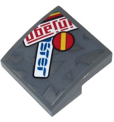2 x 2 x 2/3 íves lejtő - mintás/matricás