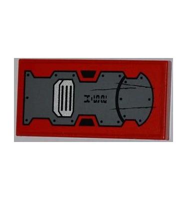 Csempe 2 x 4 - mintás/matricás
