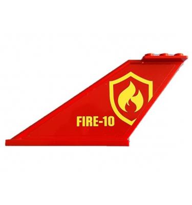 Farok elem 12 x 2 x 5 - mintás/matricás