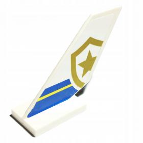 Jármű farok elem 2 x 4 x 6 - MINDKÉT OLDAL MINTÁS / MATRICÁS™