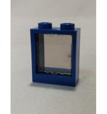 Ablak 1 x 2 x 2 átlátszó fekete üveggel
