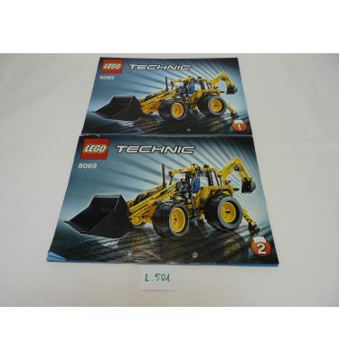 Lego Technic 8069 - CSAK ÖSSZERAKÁSI ÚTMUTATÓ