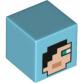Minifigura fej - Minecraft Skin