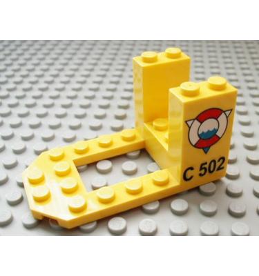 Pilótafülke 7 x 4 x 3 - mintás/matricás