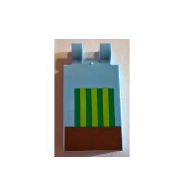 Módosított csempe 2 x 3 - mintás/matricás