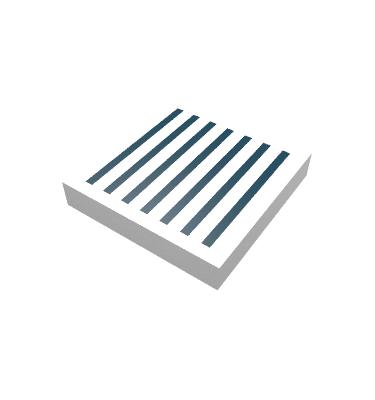 Csempe 2 x 2 - mintás/matricás