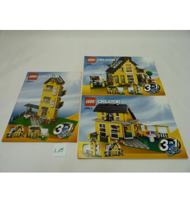 Lego Creator 4996 - CSAK ÖSSZERAKÁSI ÚTMUTATÓ!!!
