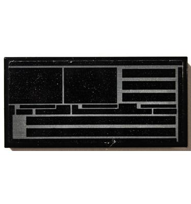 Csempe 2 x 4 - mintás/matricás