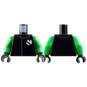 Figura felsőtest kezekkel - mintás/matricás™