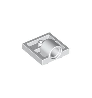 2 x 2 lapos elem pin csatlakozó lyukkal