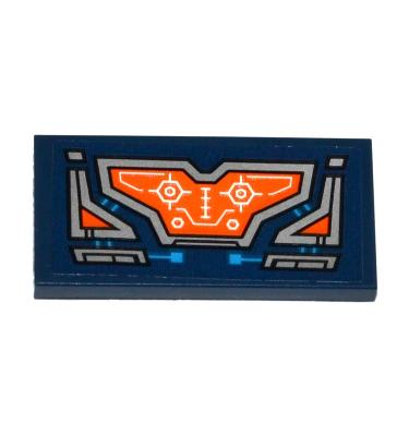 Csempe 2 x 4 - mintás/matricás