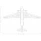 Douglas™ DC-3™ PAN AM® utasszállító repülőgép