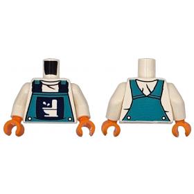 Figura felsőtest kezekkel - mintás/matricás™