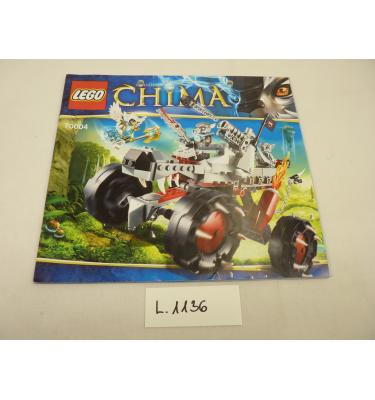 Lego Legends of Chima 70004 - CSAK ÖSSZERAKÁSI ÚTMUTATÓ!