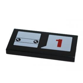 Csempe 2 x 4 - mintás/matricás™