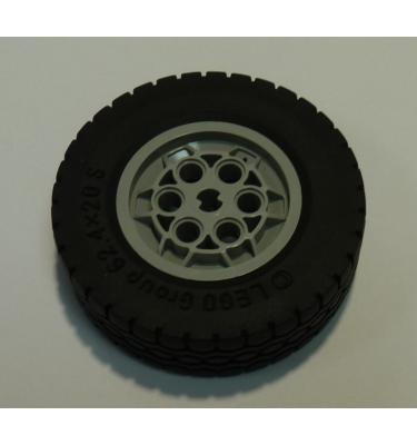 Kerék, 43.2mm D. x 18mm felni gumival
