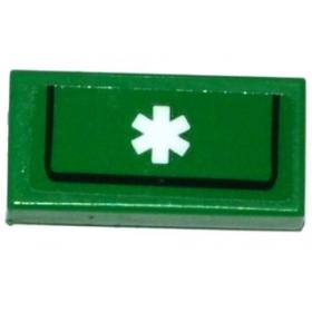 Csempe 1 x 2 - mintás/matricás™