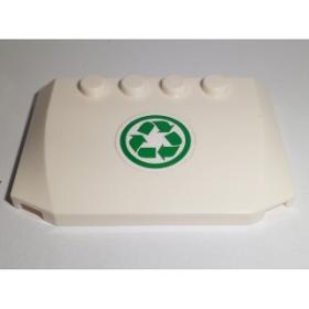 Ék elem 4 x 6 x 2/3 - mintás/matricás™